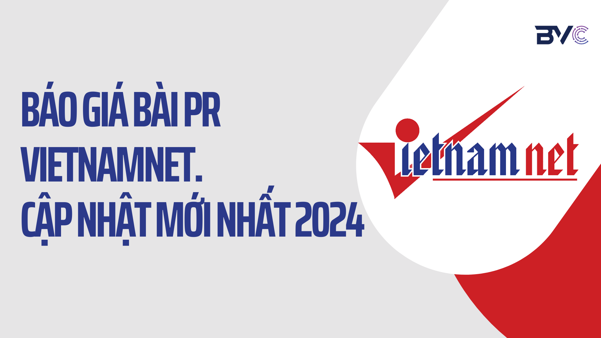 báo giá bài pr vietnamnet